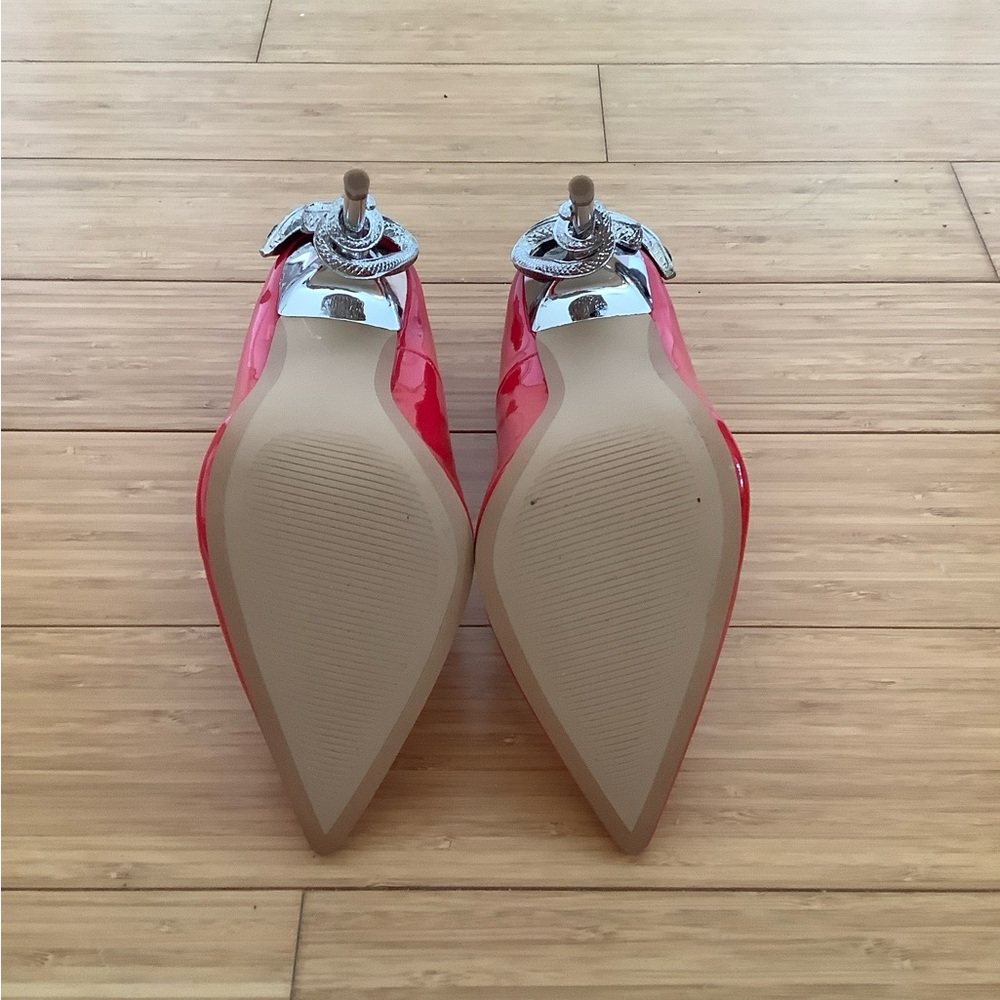 BRAND NEW!! Shoe Dazzle Vibrant Red Heels🔥 - Picture 5 of 7